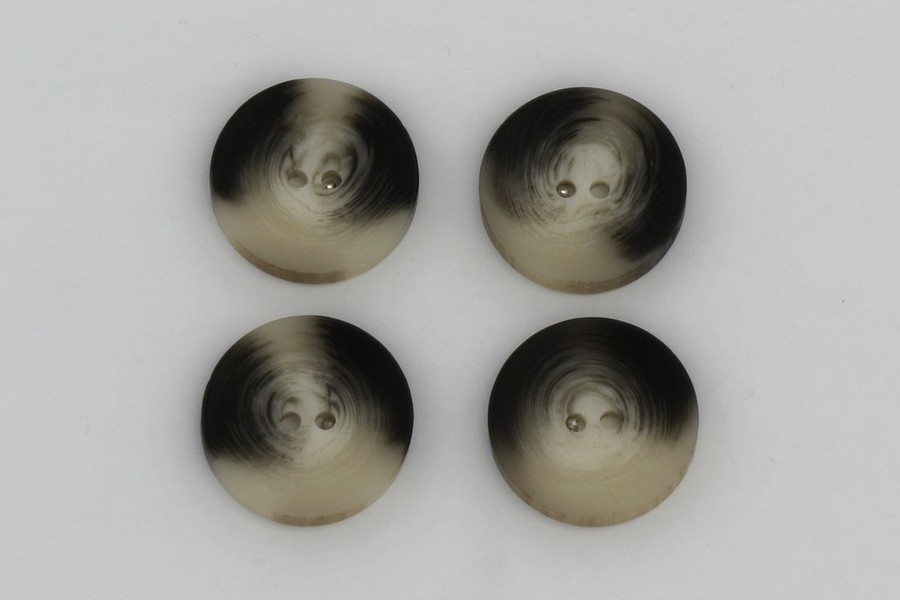 Гудзик 25 мм Mertbutton, какао сірий, FNL-253-40-0105