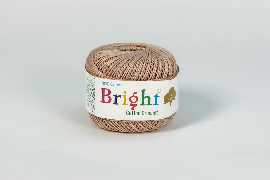 Нитки Ірис 50гр/230м Bright, кавовий, 320