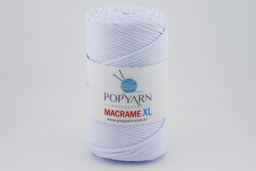 Пряжа Macrame XL 250гр/125м POPYARN, бузковий, 403