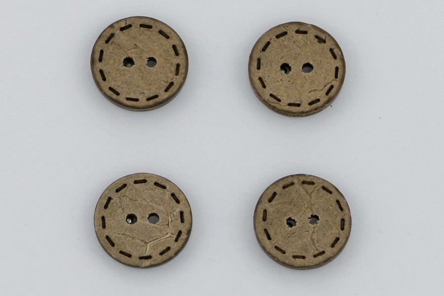 Гудзик 18 мм Mertbutton, бежевий, 1113-28-0856