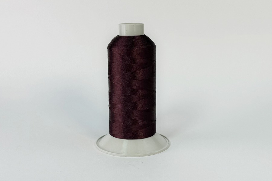 Нитки Barva ПЕ вишивальні №120D/2 6150 м, бордовий коричневий