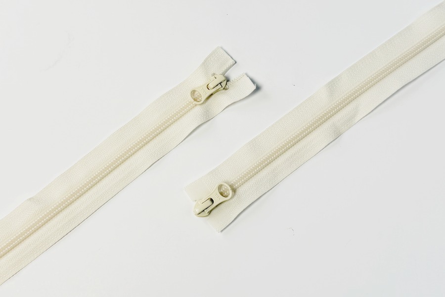 Блискавка YKK, T5, 2 замки, 75 см, молочний
