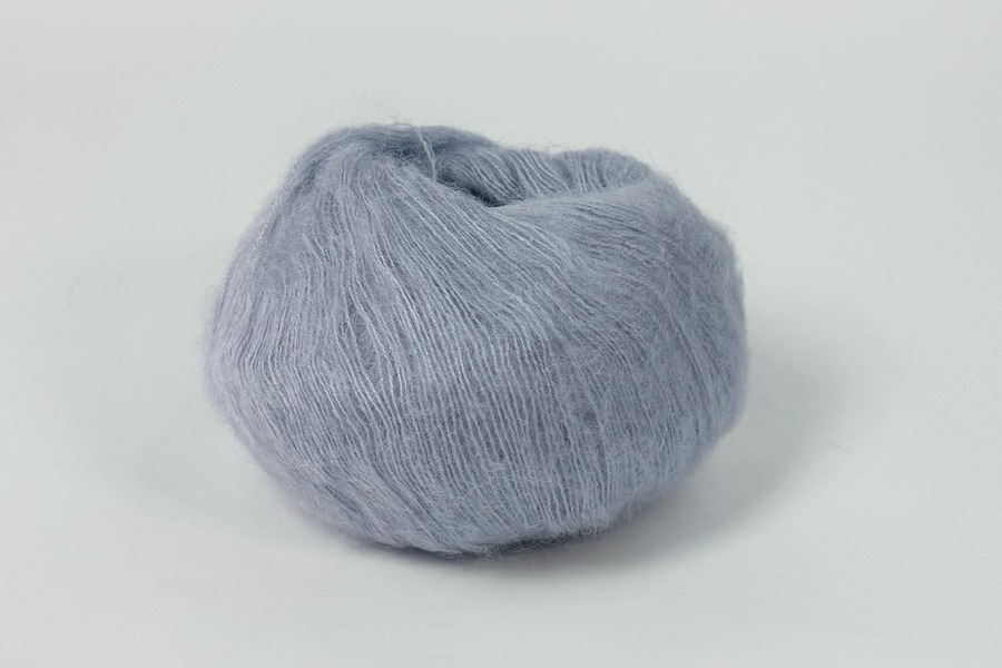 Пряжа Mohair 25гр/200м, бузковий, 26