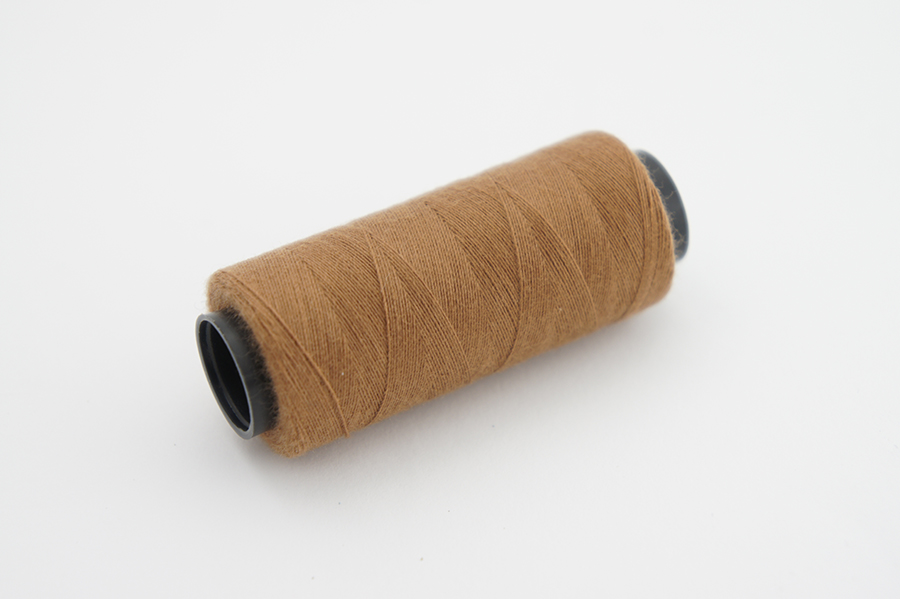 Нитки ПЕ №40/2 250 м Barva, коричневий світлий, 7030