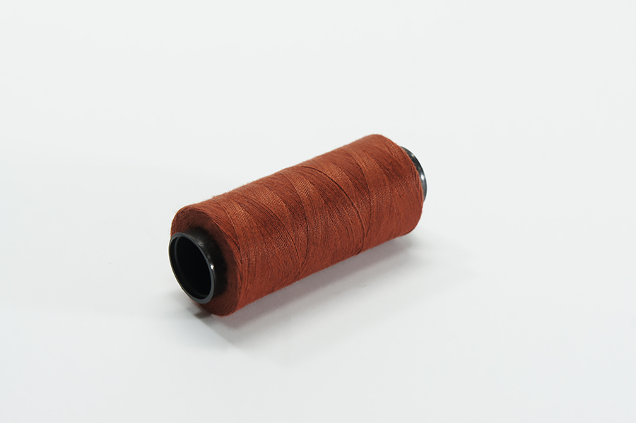 Нитки ПЕ №40/2 250 м Barva, помаранчевий темний, 6049