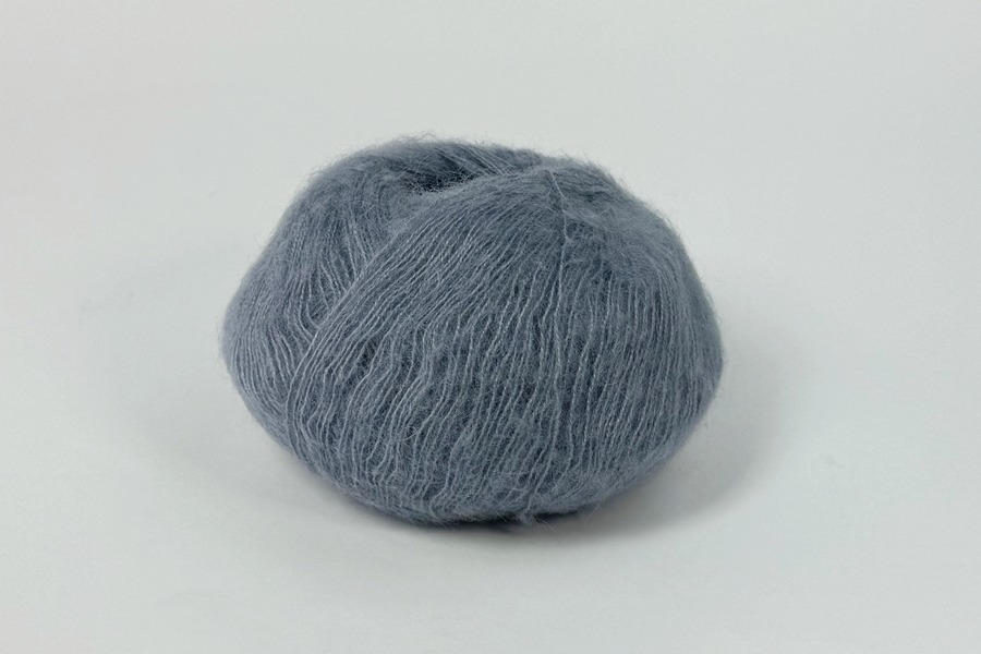 Пряжа Mohair 25гр/200м, блакитний, 17