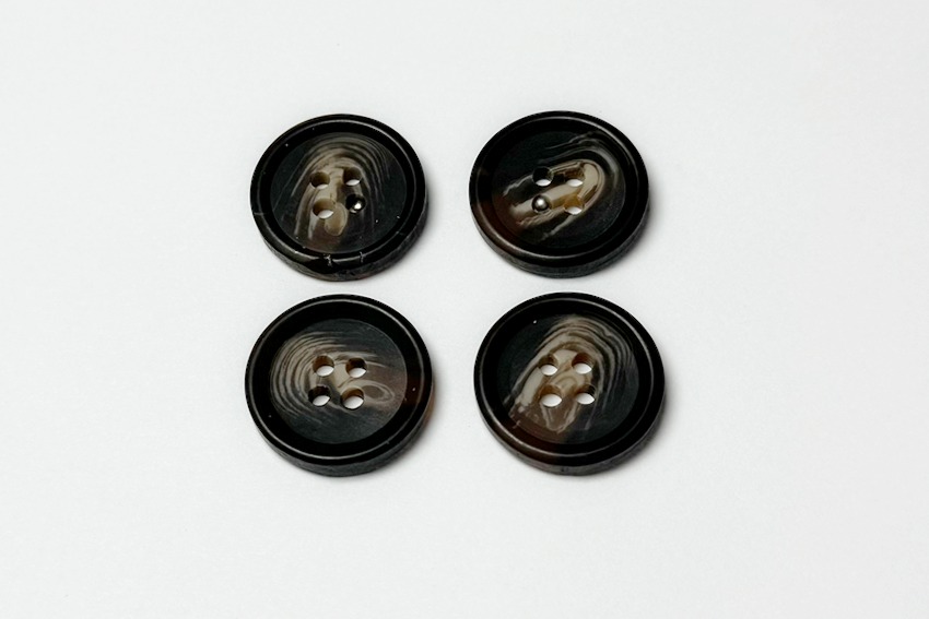 Гудзик 20 мм Mertbutton, різнокольоровий, POB-12058-32