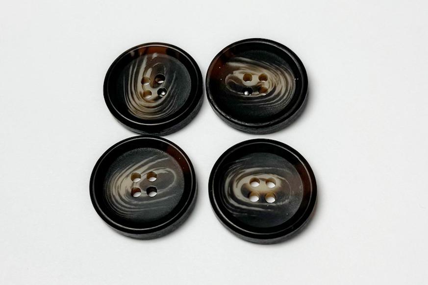 Гудзик 25 мм Mertbutton, різнокольоровий, POB-12058-40