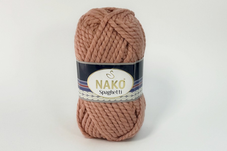 Пряжа Spaghetti 100гр/60м NAKO, рожевий, 11613