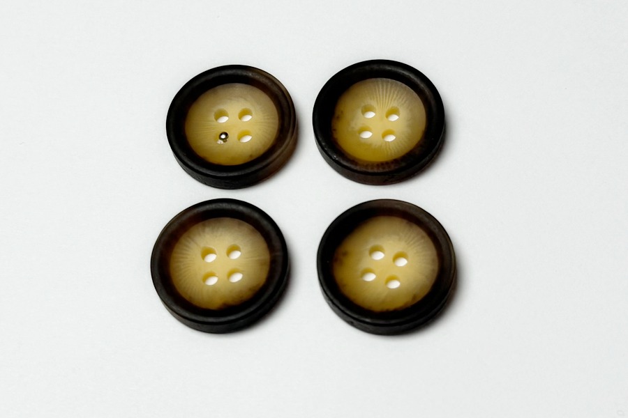 Гудзик 20 мм Mertbutton, різнокольоровий, POB-12012-32