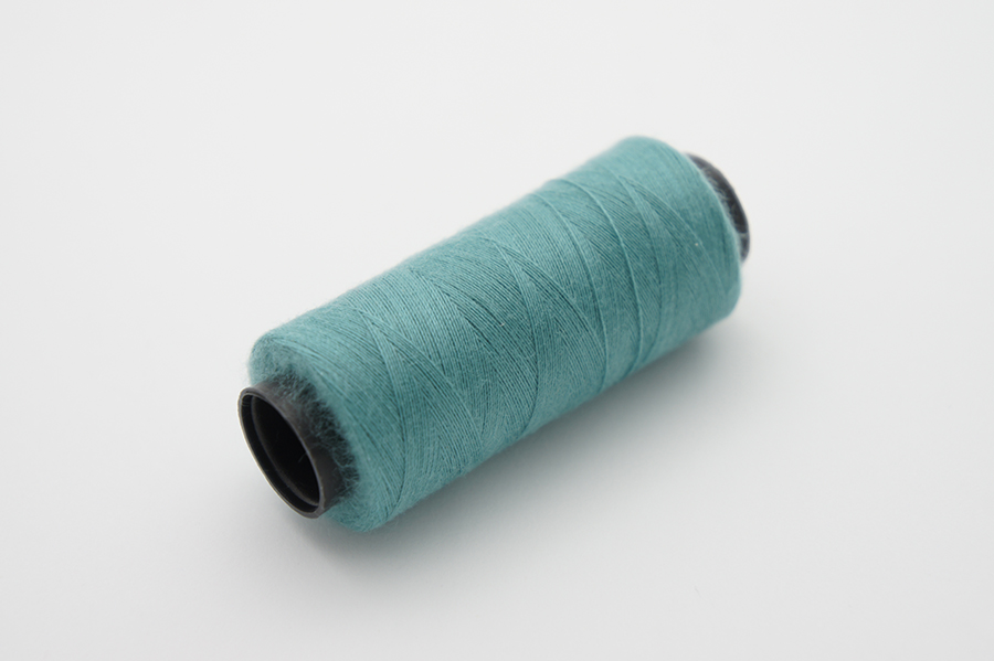 Нитки ПЕ №40/2 250 м Barva, бірюзовий зелений, 2100