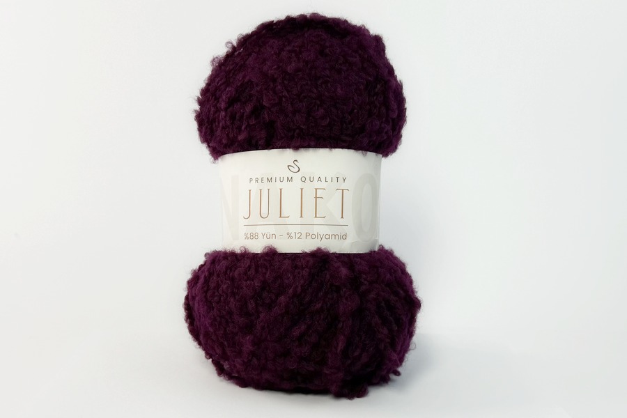 Пряжа 100гр/95м Juliet, сливовий, 11974