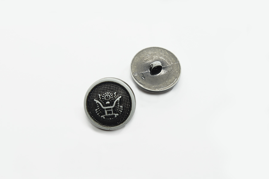 Гудзик 25 мм Mertbutton, чорний, В-36-40-000