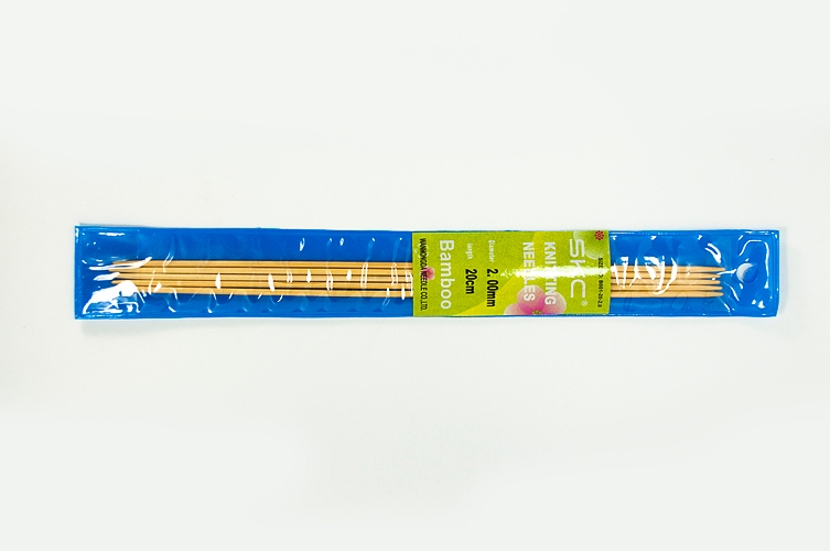 Спиці №2.0, бамбук, 20 см SKC
