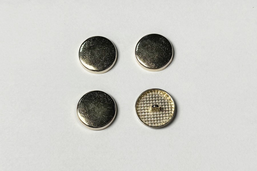Гудзик металевий 20 мм Mertbutton, золото, CN-26-32-gold