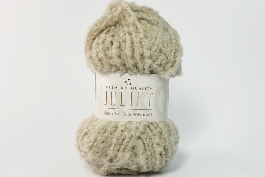 Пряжа 100гр/95м Juliet, бежевий, 6882