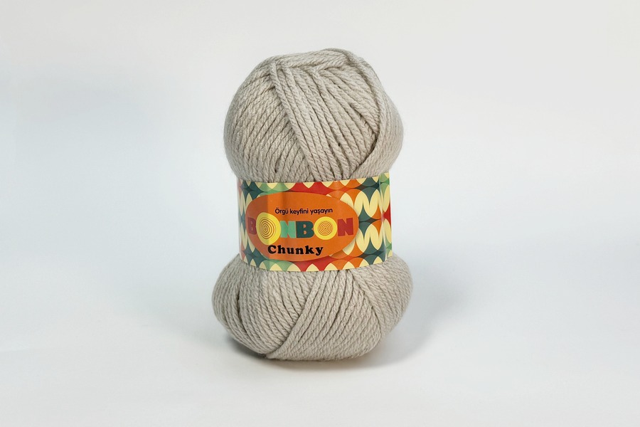 Пряжа Bonbon chunky 100гр/135м NAKO, бежевий, 98330