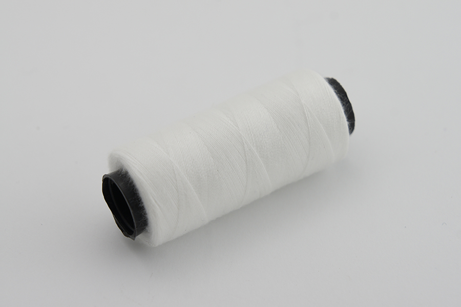 Нитки ПЕ №40/2 250 м Barva, молочний світлий, 1030