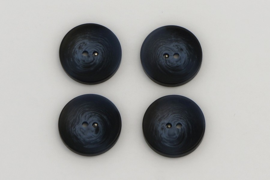 Гудзик 25 мм Mertbutton, синій темний, FNL-253-40-0808