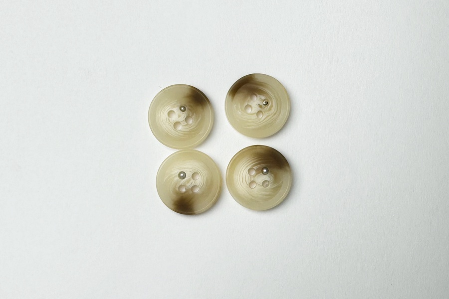 Гудзик 18 мм Mertbutton, бежевий, 3207-28-0118