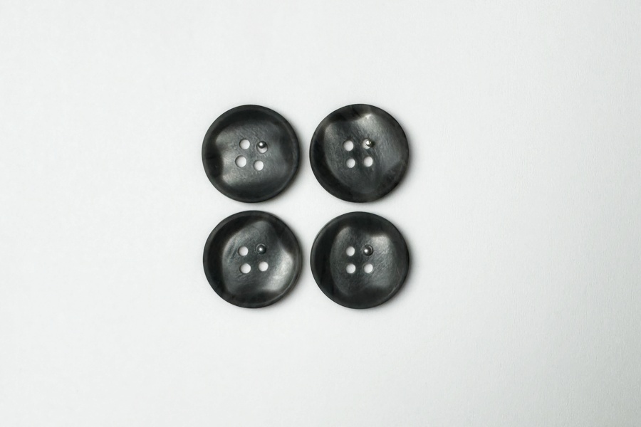 Гудзик 20 мм Mertbutton, сірий темний, 3007-32-0135