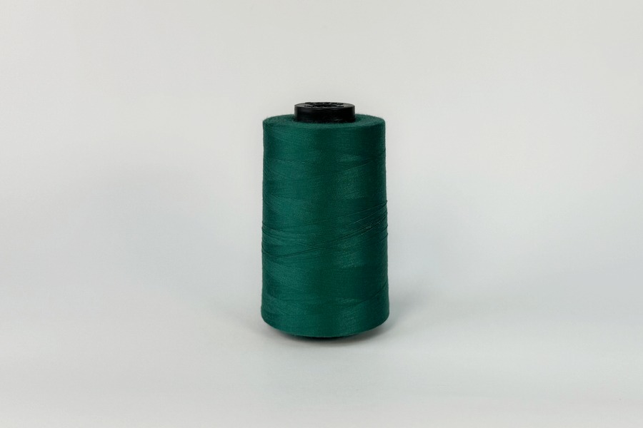 Нитки ПЕ №40/2 5000 м Barva, зелений яскравий, 4009