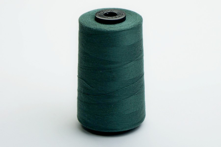 Нитки ПЕ №40/2 5000 м Barva, зелений темний, 4072