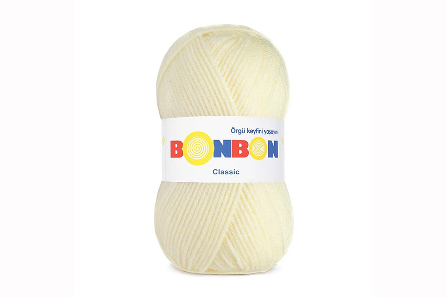 Пряжа Bonbon classic 100гр/200м NAKO, жовтий, 98511