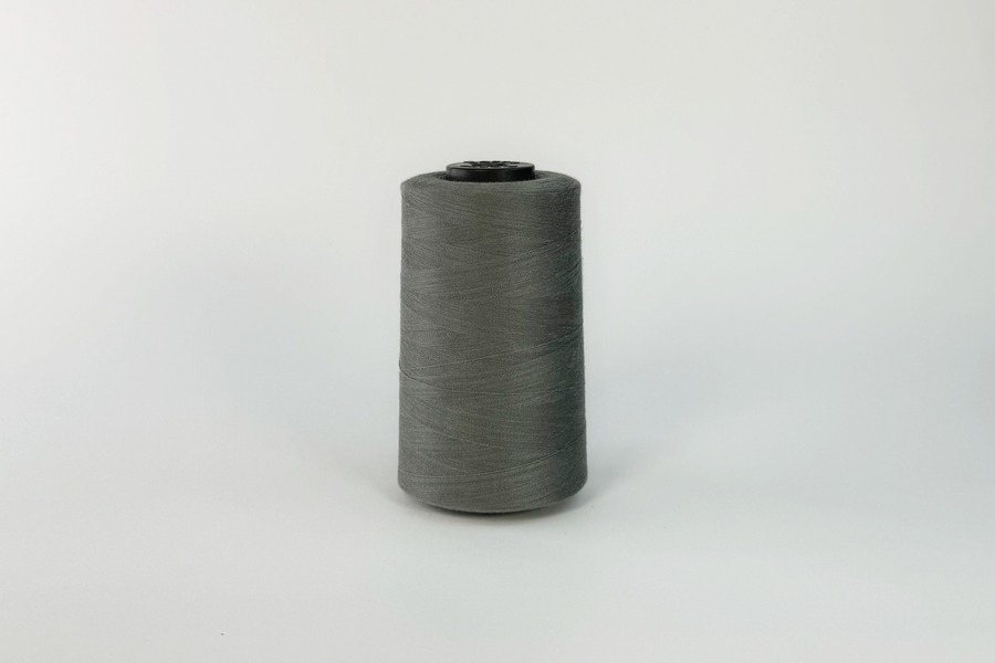 Нитки ПЕ №40/2 5000 м Barva, сірий натуральний, 5007