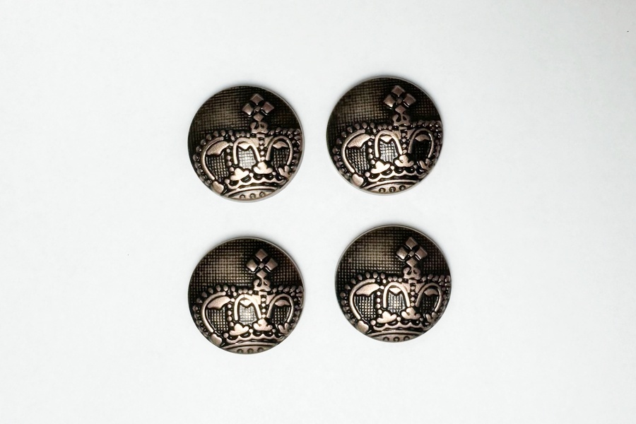 Гудзик 25 мм Mertbutton, мідь, 241e-40-coop