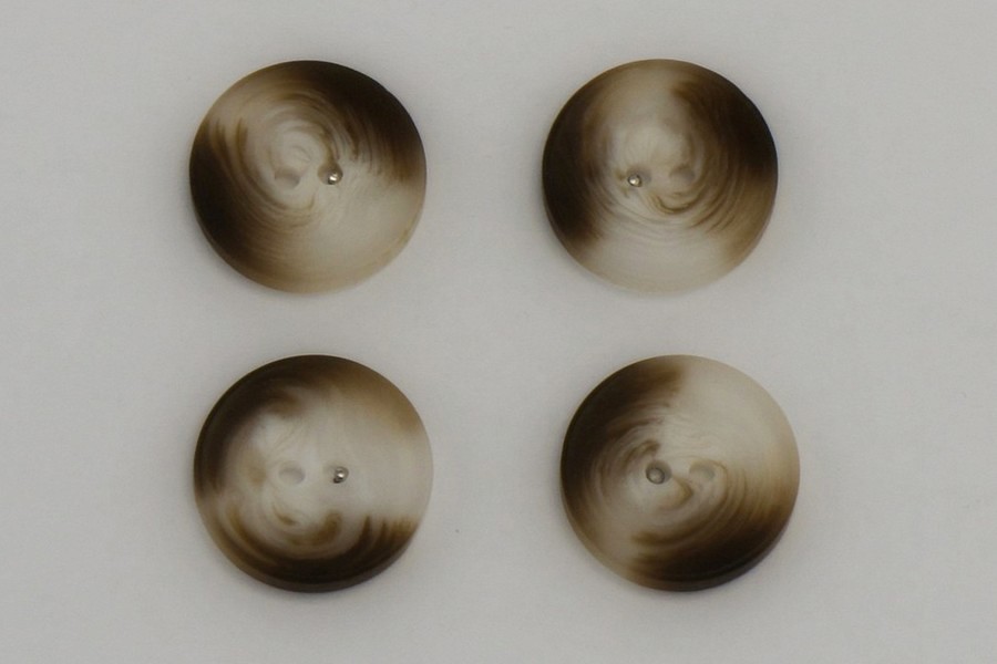 Гудзик 23 мм Mertbutton, какао, FNL-253-36-0173