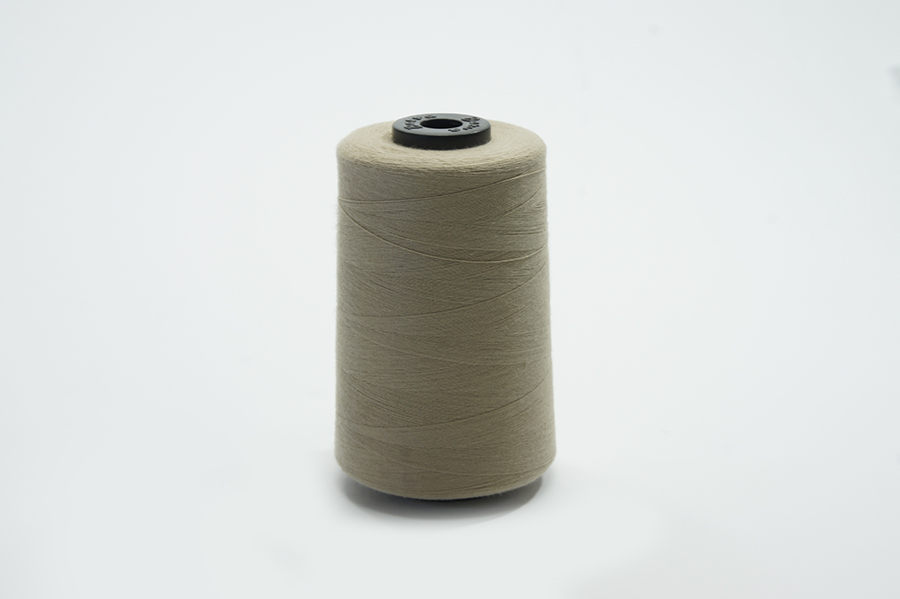 Нитки ПЕ №40/2 5000 м Barva, бежевий натуральний, 7020