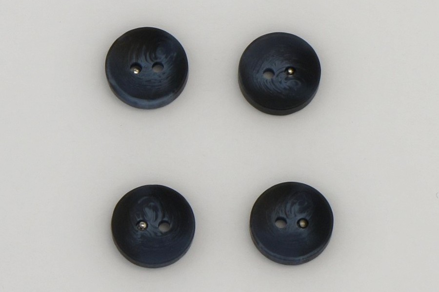 Гудзик 15 мм Mertbutton, синій темний, FNL-253-24-0808