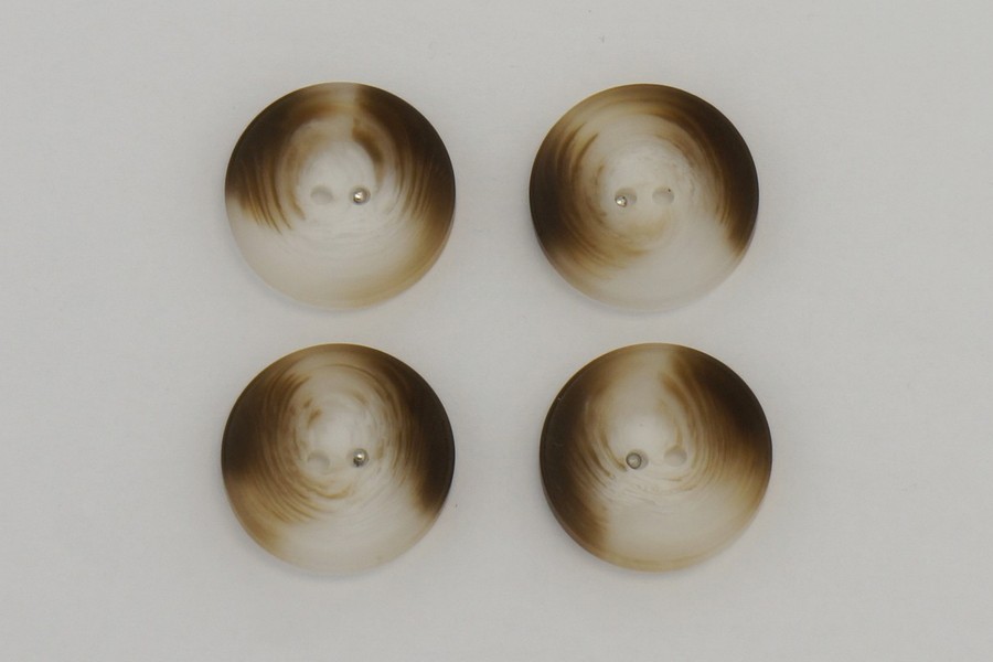 Гудзик 25 мм Mertbutton, какао, FNL-253-40-0173