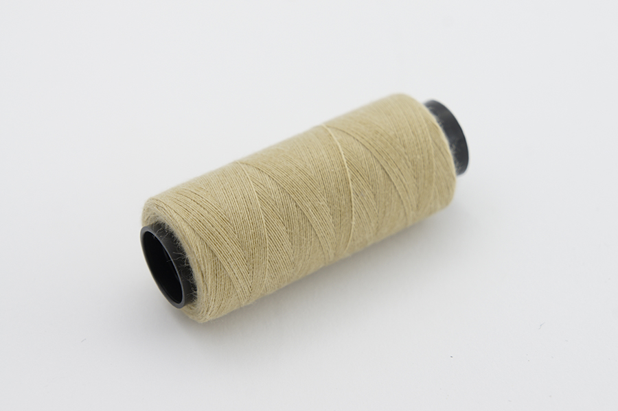 Нитки ПЕ №40/2 250 м Barva, бежевий натуральний, 7012