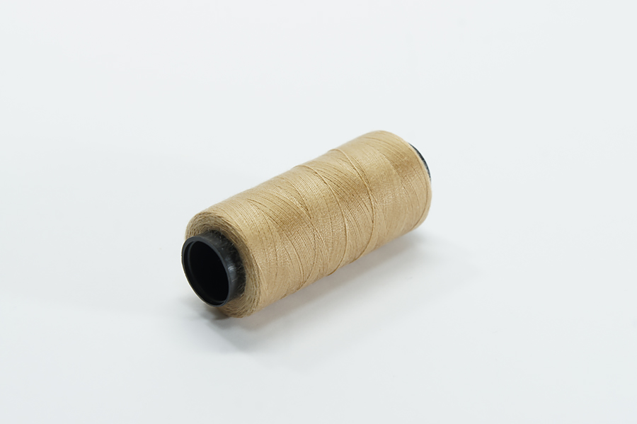 Нитки ПЕ №40/2 250 м Barva, бежевий темний, 7008