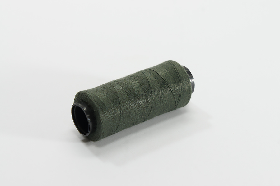 Нитки ПЕ №40/2 250 м Barva, зелений темний, 4019