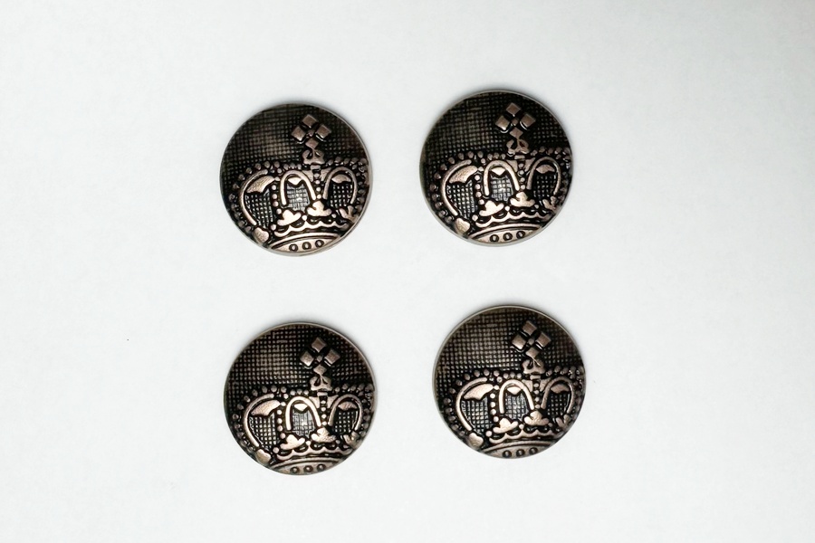 Гудзик 23 мм Mertbutton, мідь, 241e-36-coop