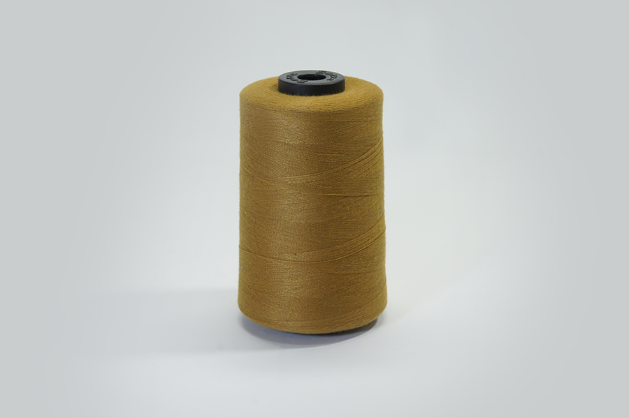 Нитки ПЕ №40/2 5000 м Barva, койот яскравий, 7034