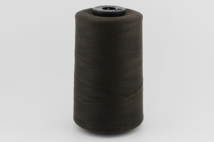 Нитки ПЕ №40/2 5000 м Barva, коричневий темний, 7028