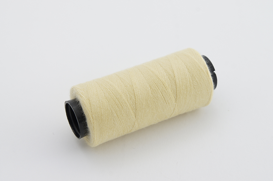Нитки ПЕ №40/2 250 м Barva, молочний темний, 3014