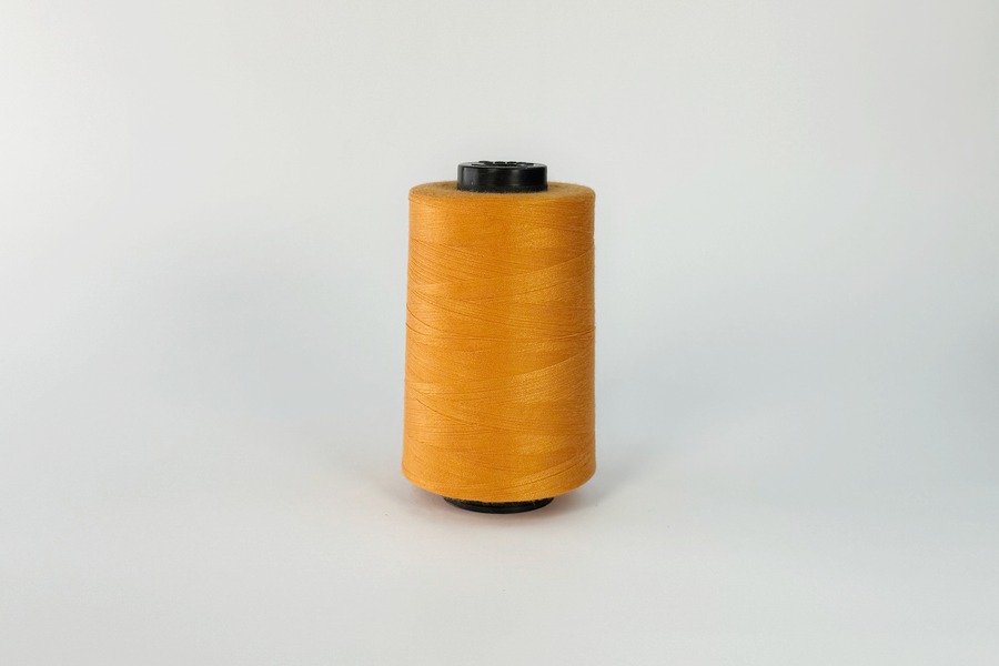 Нитки ПЕ №40/2 5000 м Barva, оранжевий, 3016