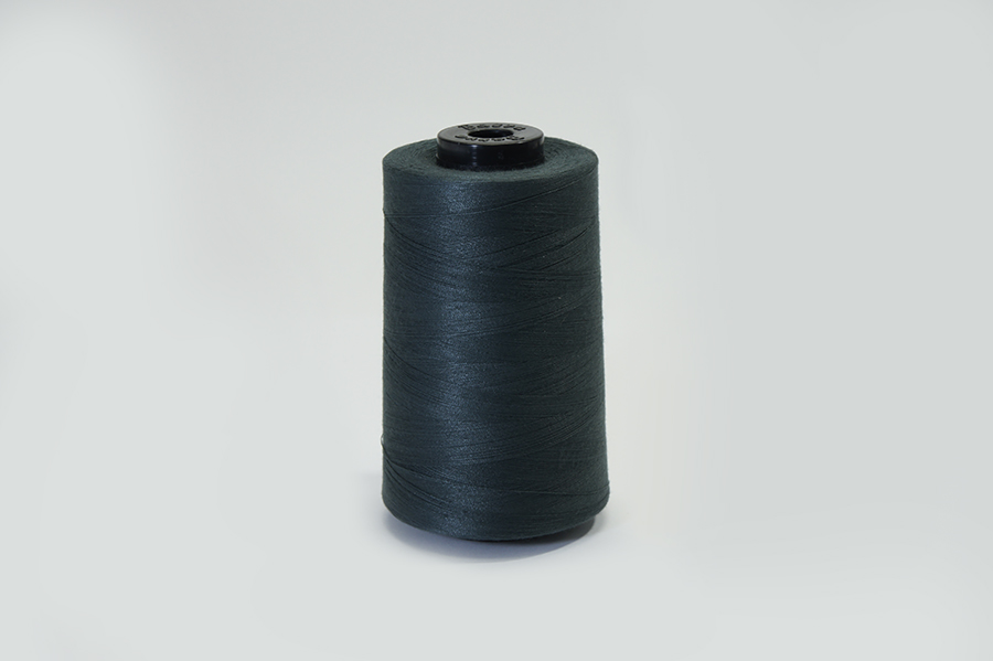 Нитки ПЕ №40/2 5000 м Barva, сірий натуральний, 5027