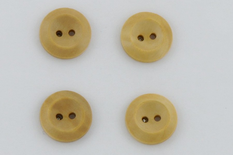 Гудзик 18 мм Mertbutton, персиковий блідий, 1110-28-0195