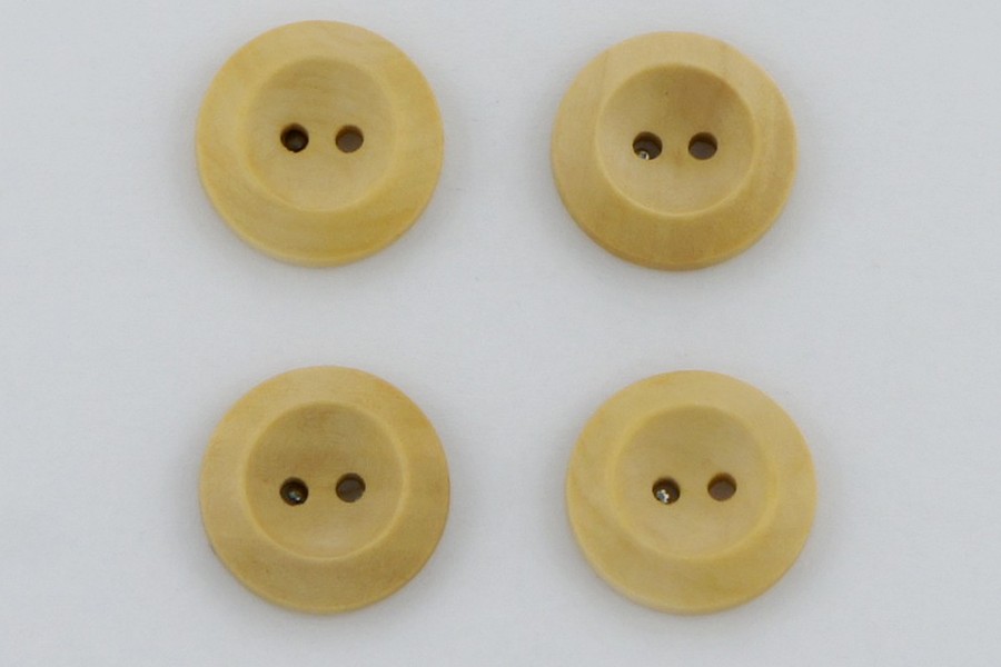 Гудзик 20 мм Mertbutton, персиковий блідий, 1110-32-0195