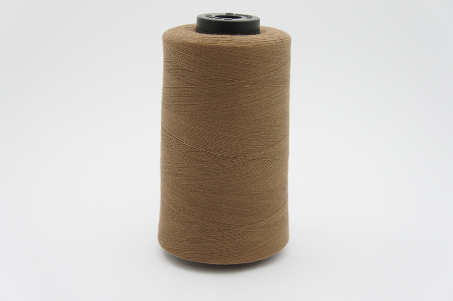 Нитки ПЕ №40/2 5000 м Barva, коричневий світлий, 7039