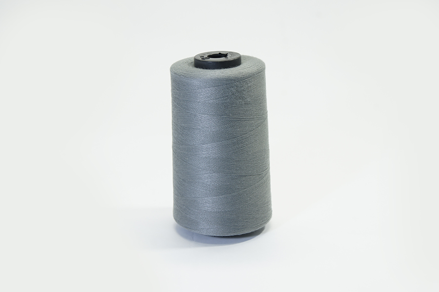 Нитки ПЕ №40/2 5000 м Barva, сірий натуральний, 5032