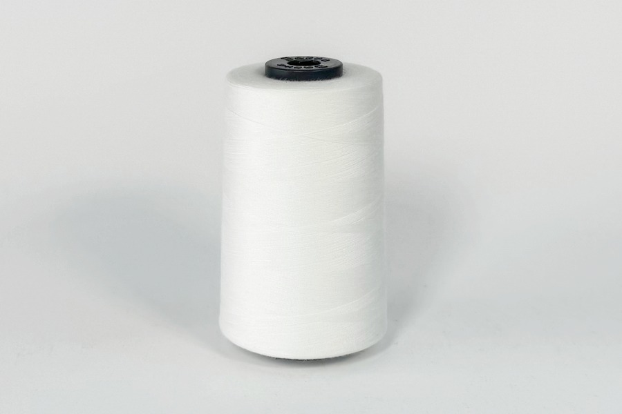 Нитки ПЕ №40/2 5000 м Barva, молочний світлий, 1022