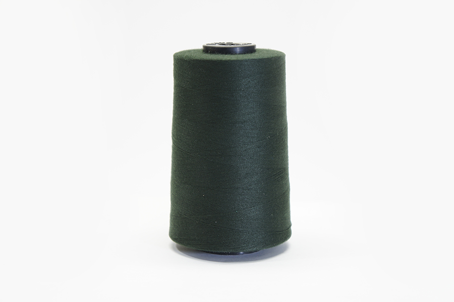 Нитки ПЕ №40/2 5000 м Barva, зелений темний, 4052