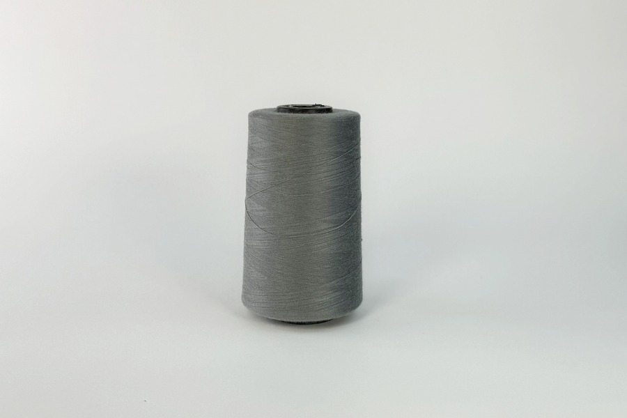 Нитки ПЕ №40/2 5000 м Barva, сірий світлий, 5037